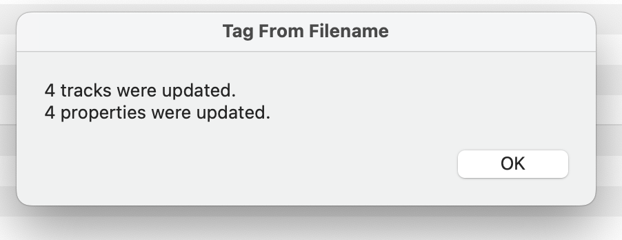 Tag From Filename